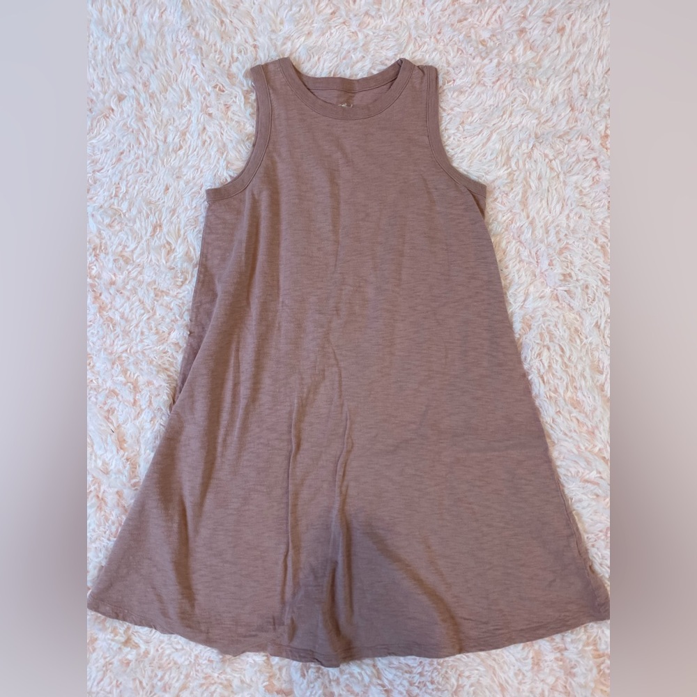 Pink casual dress